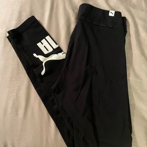 Black puma leggings